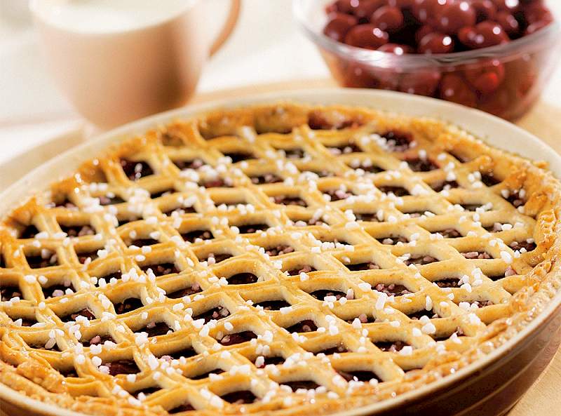 Pie with cherries | Recipes | Fill | GLAZIR